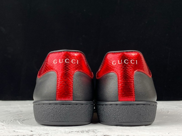 GUCC Ace Leather Sneaker 386750 02JR0 1078
