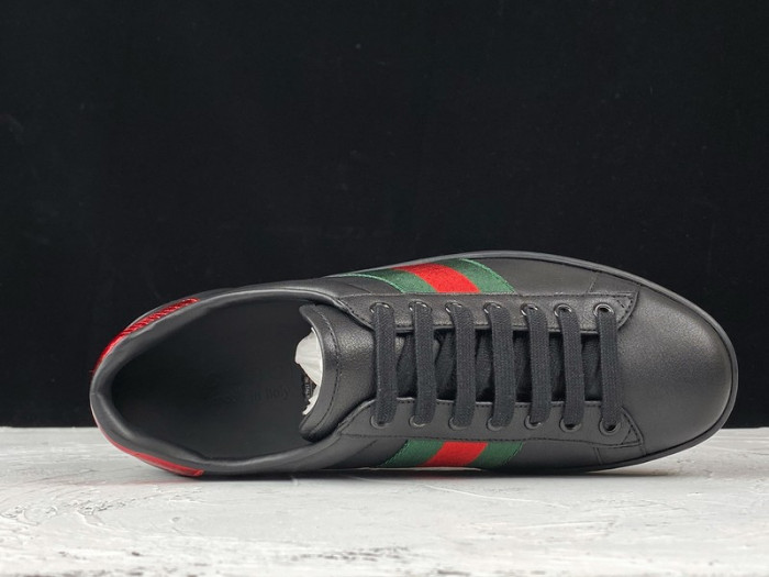 GUCC Ace Leather Sneaker 386750 02JR0 1078