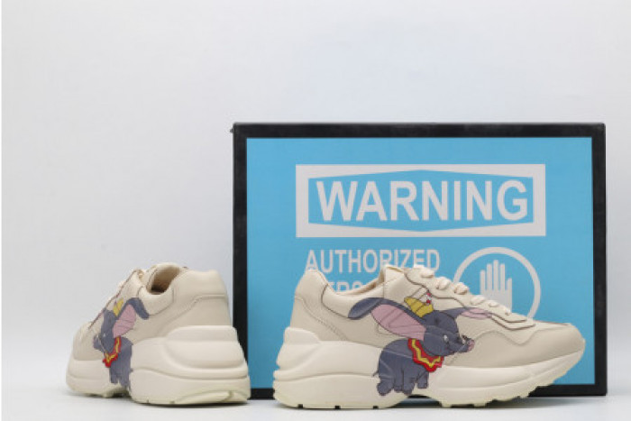 G*u*i rhyton leather sneaker