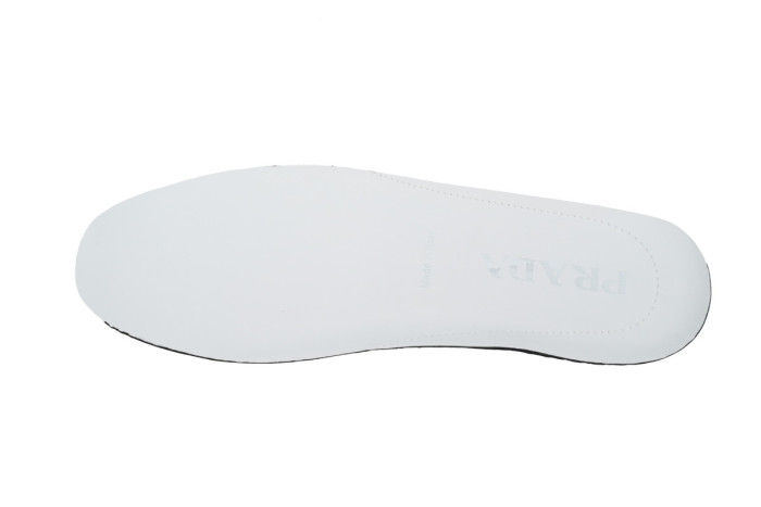 Prada Downtown Low Sneakers White Green