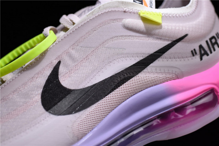 ofw nike air max 97 rose aj4585-600
